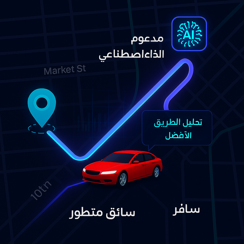 خدمة النقل الذكي